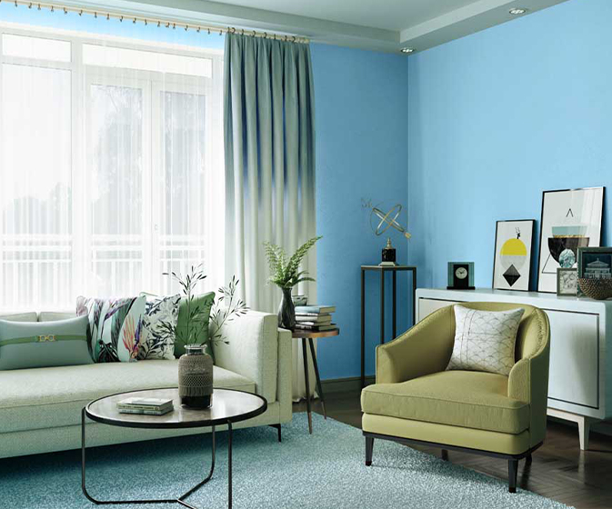 Asian paints online wall color combination