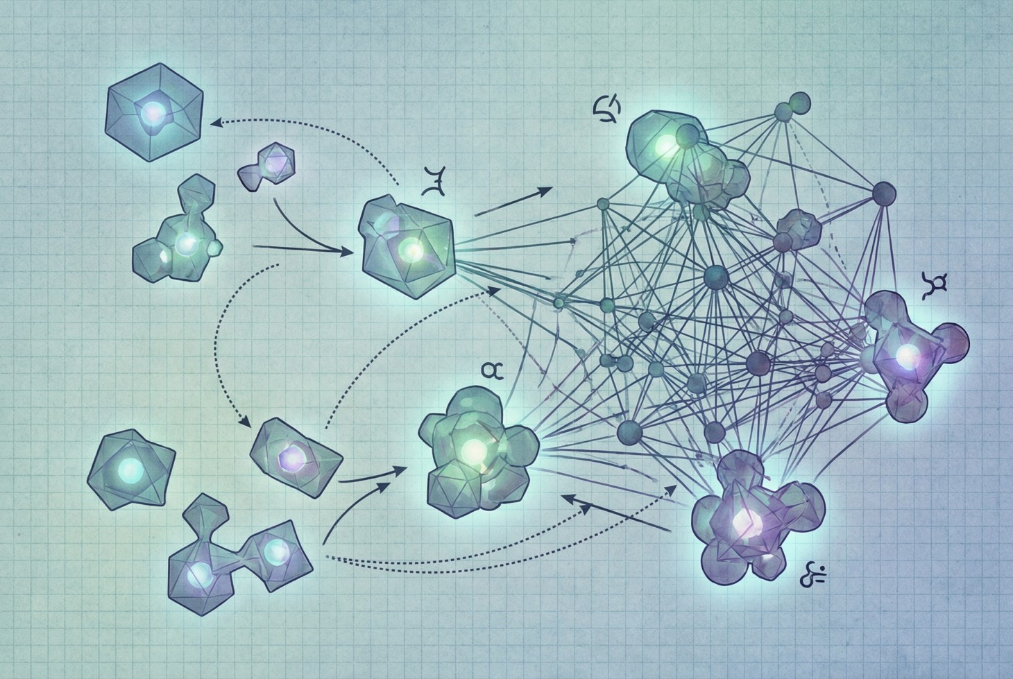 UV-curable powder sequence (flow then cure) UV