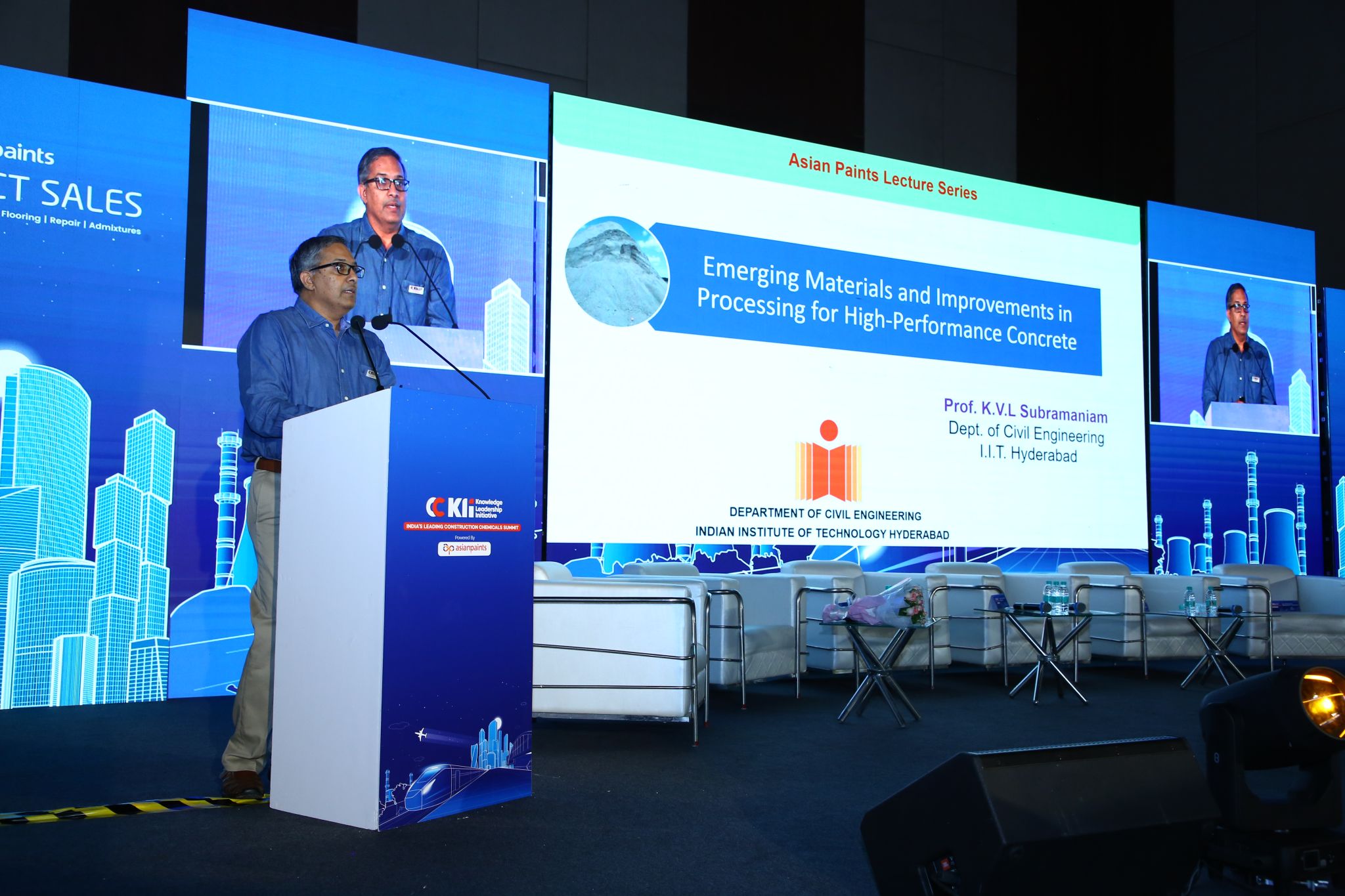 Dr. KVL Subramaniam (IIT Hyderabad) at CC-KLI Hyderabad