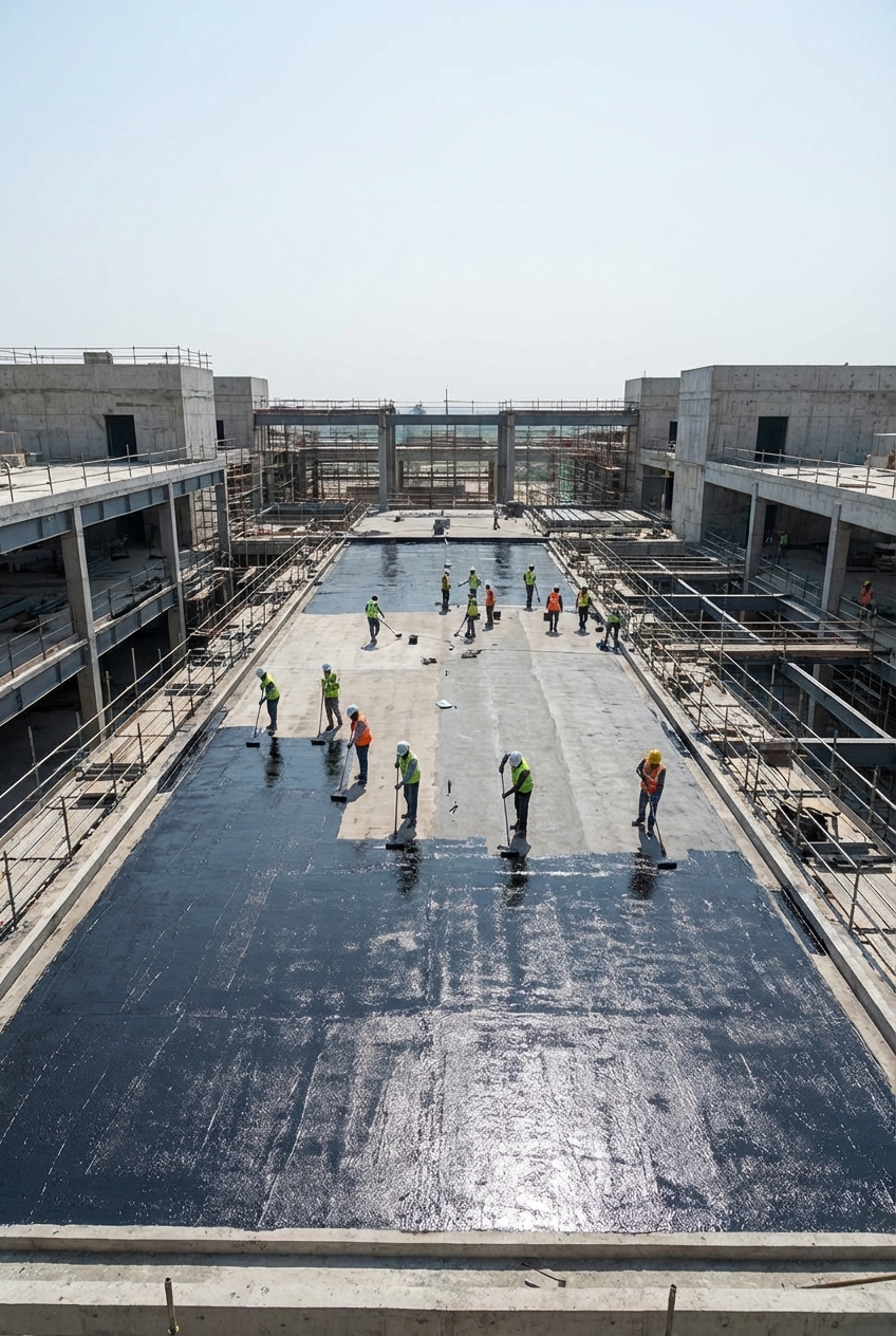 Lower roof heat gain