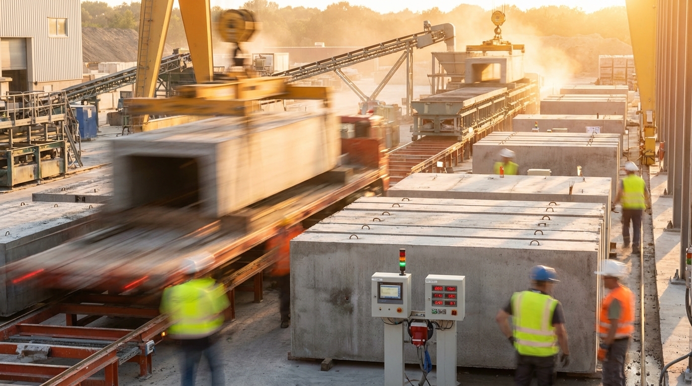 High‑SCM Concretes: Faster Precast Cycles, Controlled Performance