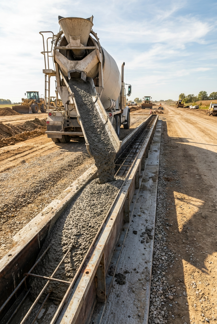 Old or Repaired Concrete