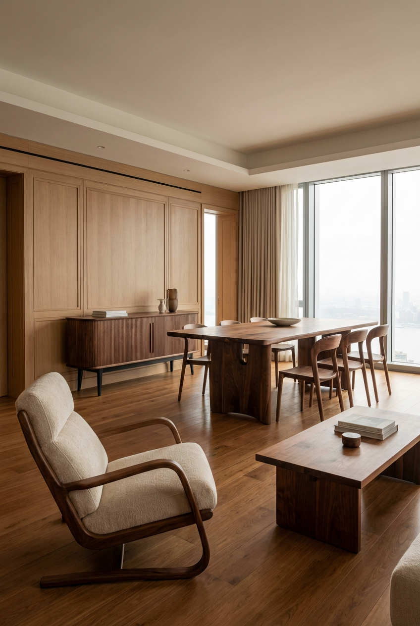 Wooden furniture and doors