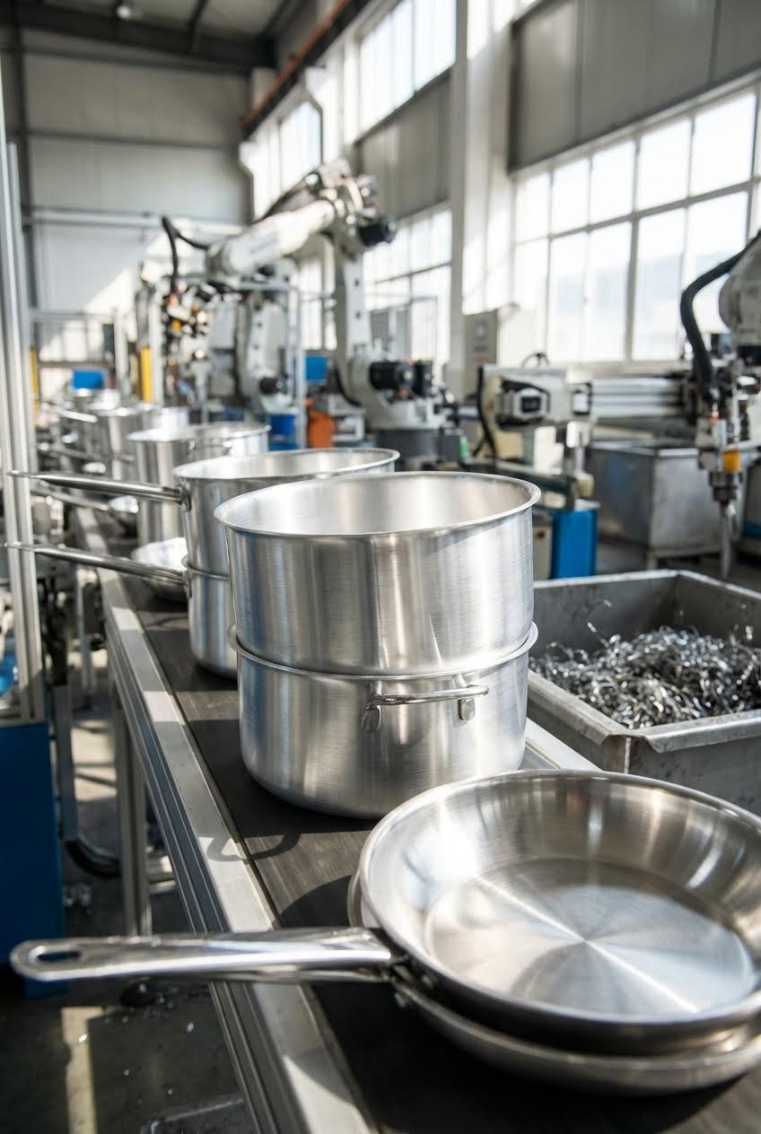 Aluminum & Steel Cookware