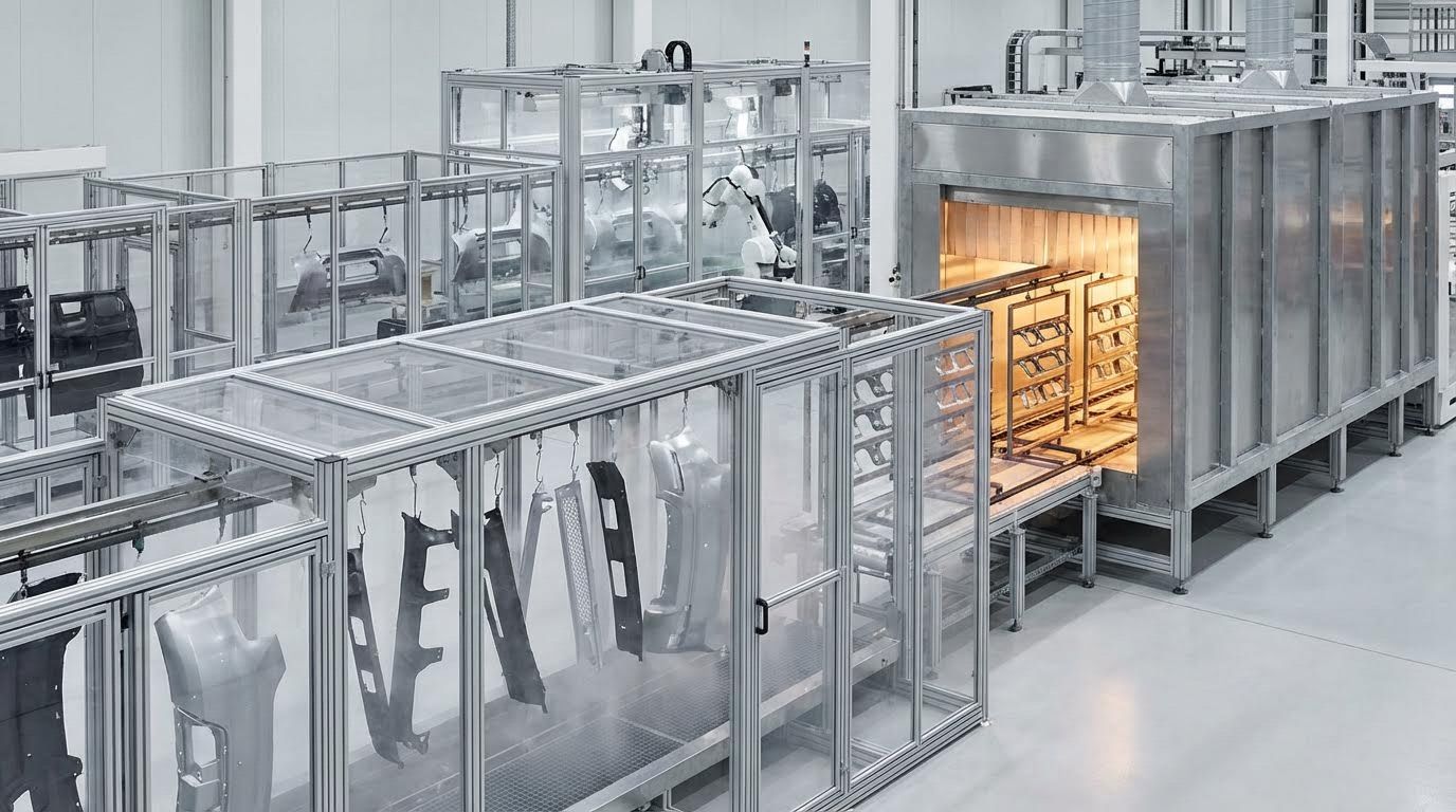 Plastics Components Finishing Cells