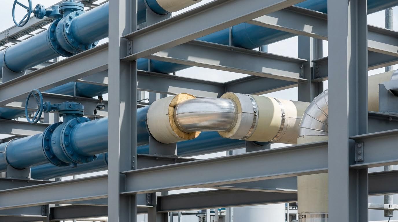 Pipelines, CUI Risk Zones & Utility Pipe Racks