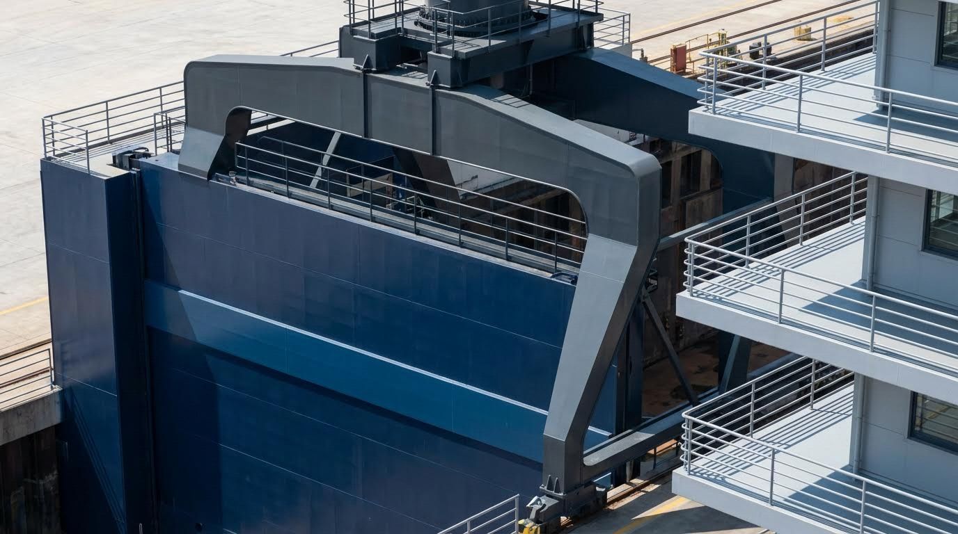 Port Machines Buildings Dry Dock Hardware