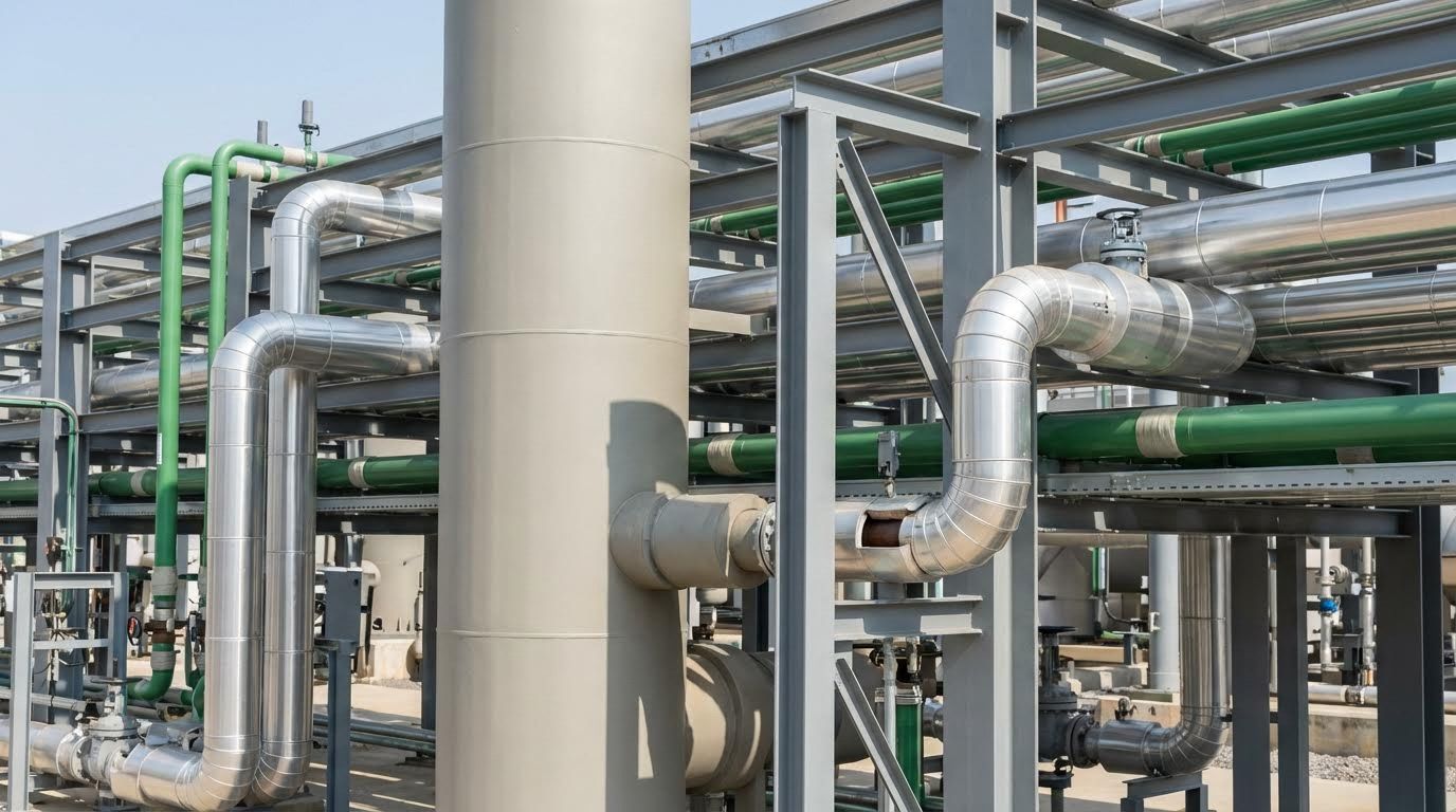 Process Exhaust, Pipe Racks & Emission Systems