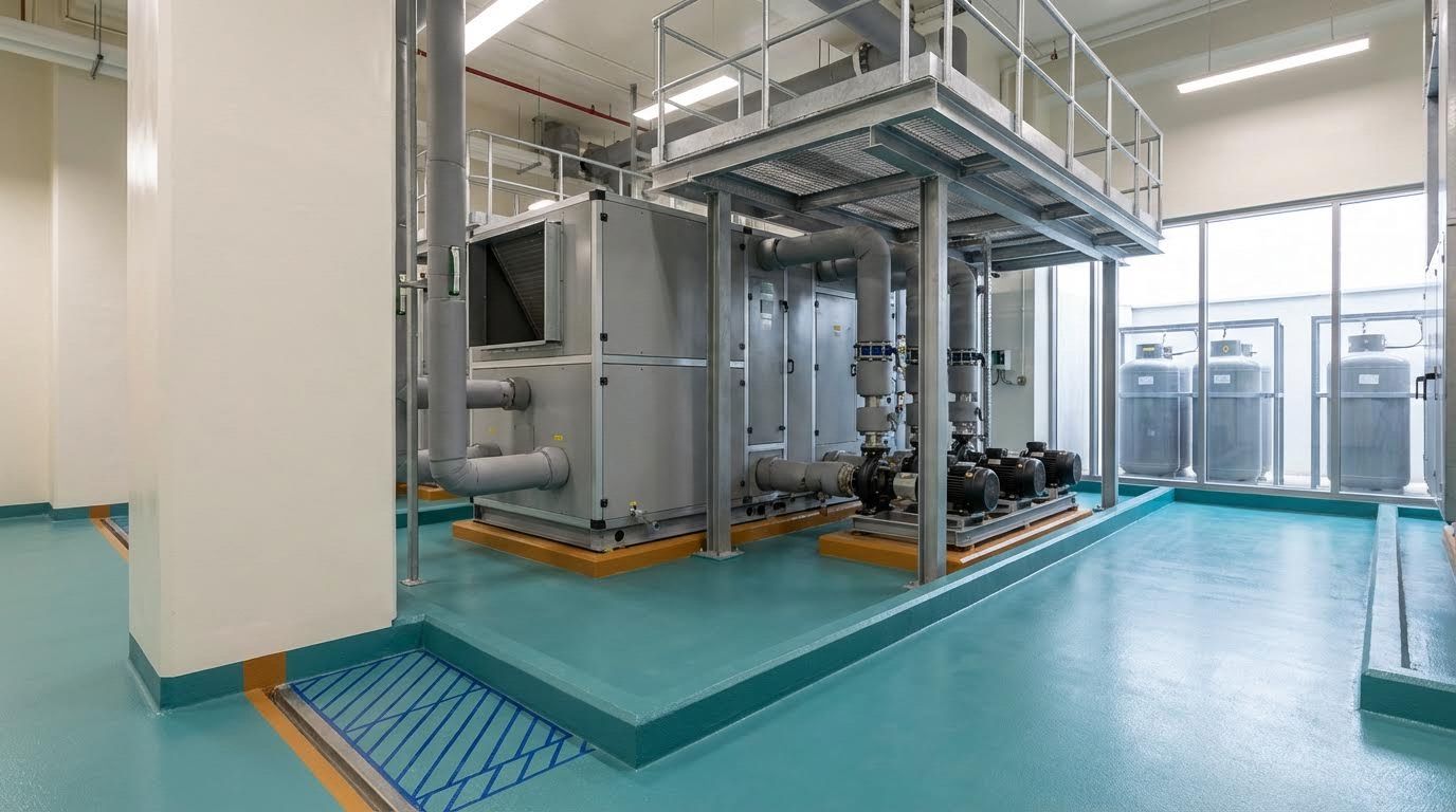 MEP Plant, Medical Gas Farm & Structural Interfaces