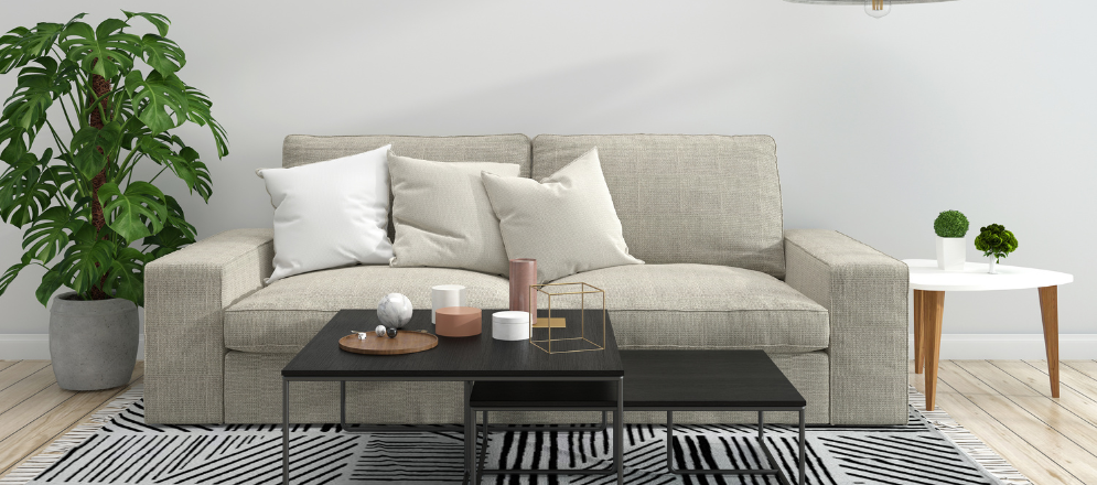 Living room sofa design - Asian Paints