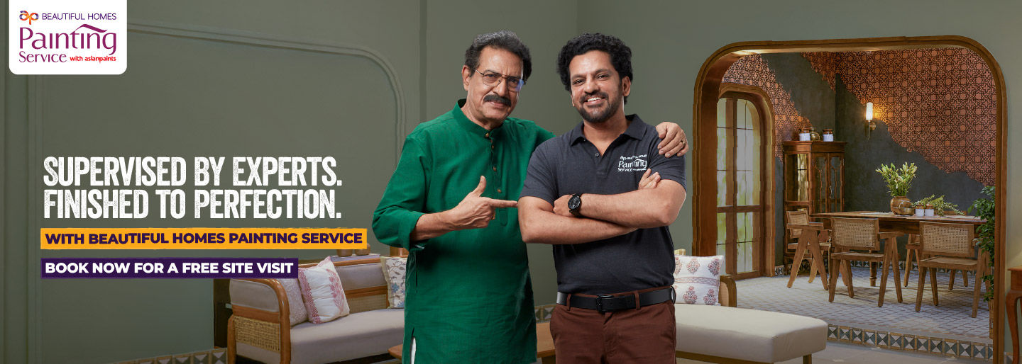 Banner image for expert painting services with on-time site completion