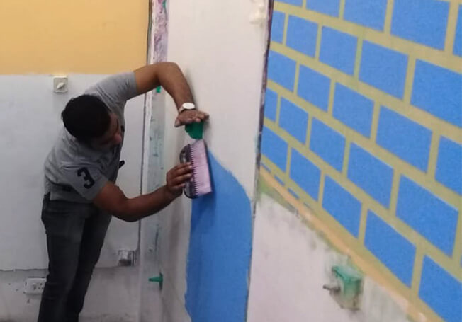 Professional house wall painting contractors - Asian Paints