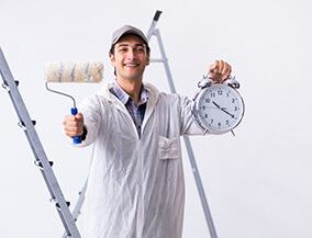 Experts who finish your house painting right on time - Asian Paints