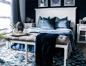 Textured Bedroom Design Ideas - Asian Paints