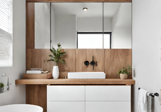 white-and-wood-bathroom-color-combination