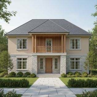 Timeless Classic Exterior with Traditional Elements