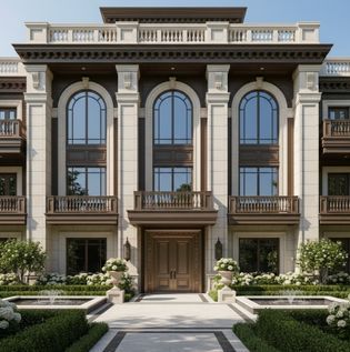 Grand and Luxurious Exterior Architecture