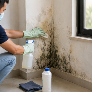 Step-by-Step Guide to Safely Cleaning Wall Fungus
