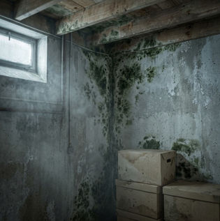 Damp Basement and Mold Health Risks