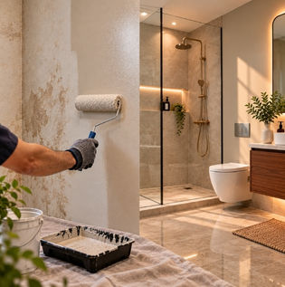 Moisture-Resistant Anti-Mould Bathroom Wall Paint