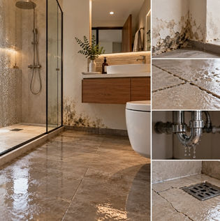 Diagnostic Inspection for Bathroom Water Seepage