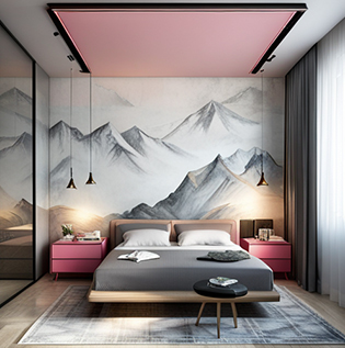 White and Pink Combinations - Asian Paints