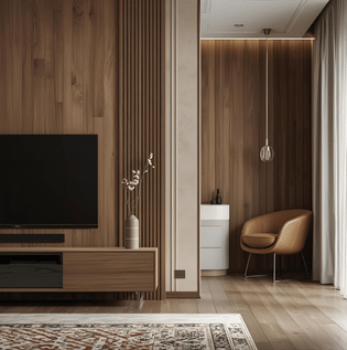 Highly Versatile Wood Panel Designs - Asian Paints