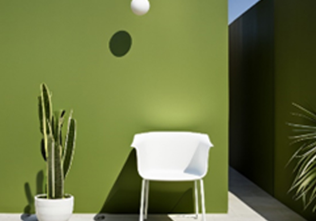 Shades of green for your exterior wall colour combination – Asian paints