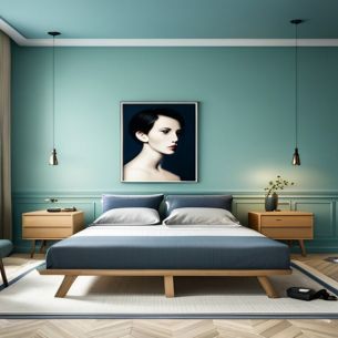 Sky blue wall paint design for your house - Asian Paints