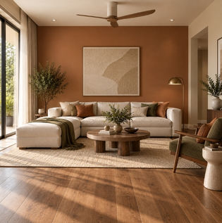 Choosing Colours Based on Flooring Material