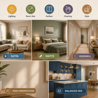 Choosing the Right Paint Finish for Every Room