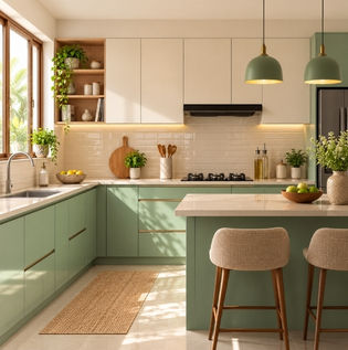 Fresh Kitchen Wall Colour Combinations