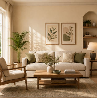 Timeless Cream Wall Paint Combinations for Interiors