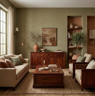 Low Contrast Creates Calm, Layered Interiors