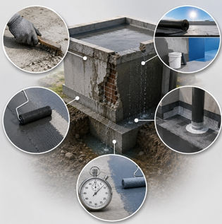 Common Causes of Waterproofing Failures