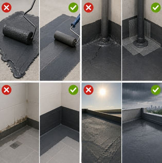 Waterproofing Application Mistakes That Cause Failure