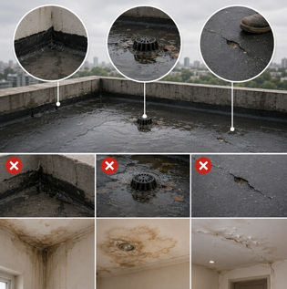 Roof and Terrace Leak Problems