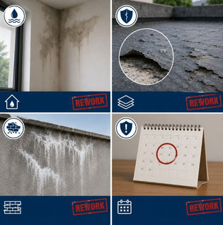 Signs Your Waterproofing System Needs Rework