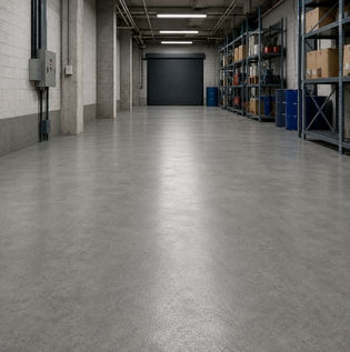 Heavy-Duty Cementitious Concrete Floor Coating