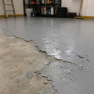 Primary Causes of Concrete Floor Paint Failure