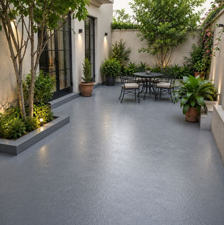 Outdoor Patio and Courtyard Floor Paint