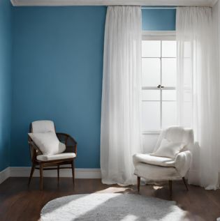 Untitled design -  white-curtains-with-blue-walls