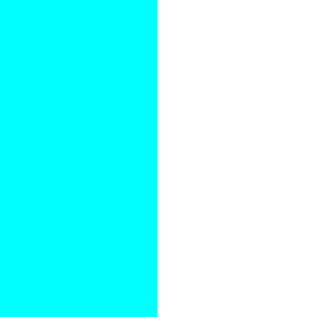 Cyan and White Wall Colour Combination - Asian Paints