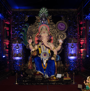 Ganpati Pandal Decoration - Asian Paints