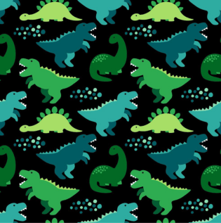 Glow In Dark Dinosaur Wallpaper- Asian Paints