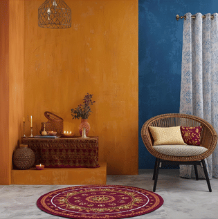 Feature Walls with Textures for Diwali - Asian Paints