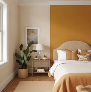 Two-Tone Wall Ideas for Diwali Decor - Asian Paints