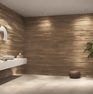 Hawaiian Wall Tile Design for the Loft - Asian Paints