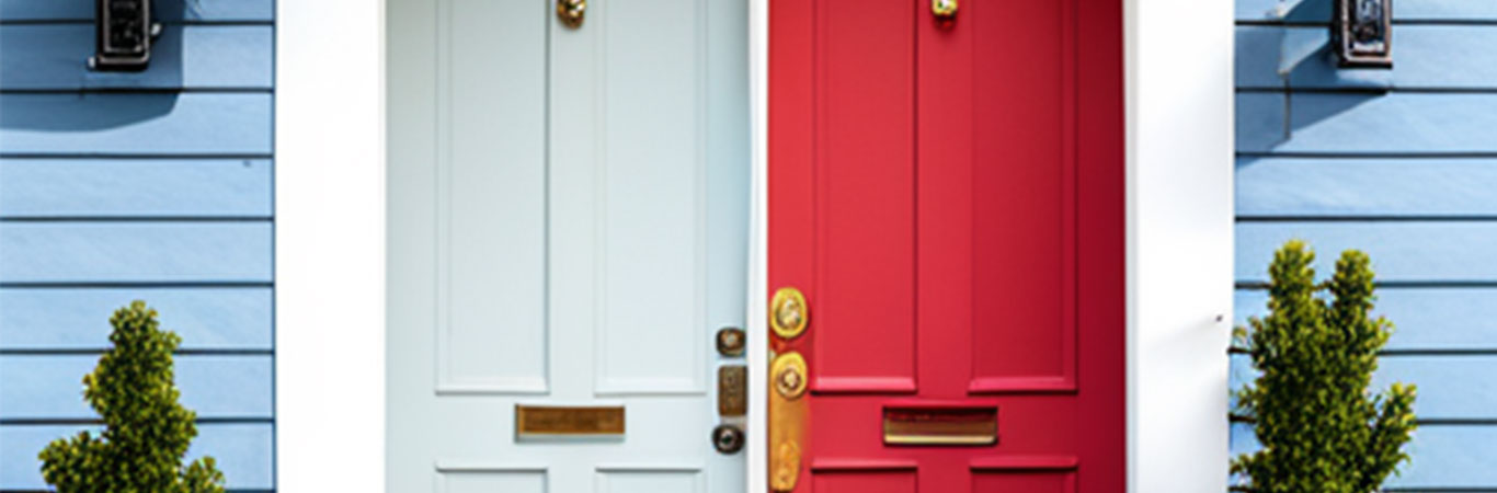 5 Bold Front Door Colors We Love