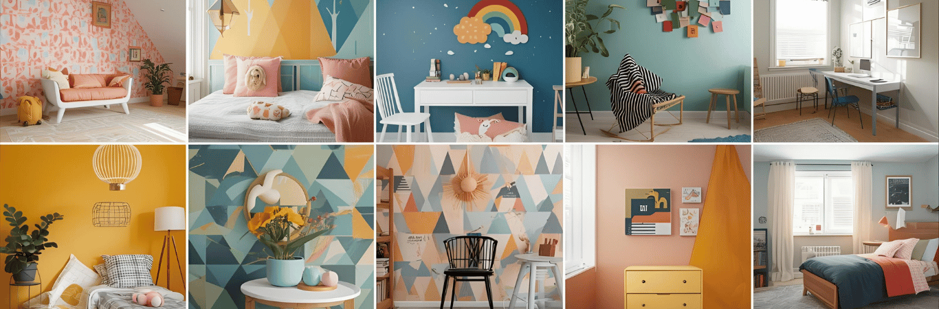 5 Fun Colour Combination Ideas for Kids' Rooms - Asian Paints